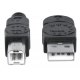 Kabel USB do drukarki A-B M/M 3m Manhattan 333382