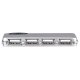 4-Portowy rozgałęziacz USB z zasilaczem Manhatan 160612
