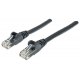 Kabel sieciowy LAN 1m czarny Kat5e UTP Intellinet