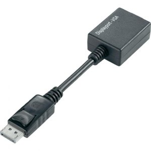 Adapter DisplayPort 1.1 na VGA M/F 1080p 15cm Techly