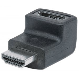 Adapter Kątowy 90 HDMI Górny HDMI-HDMI M/F 4K*60Hz