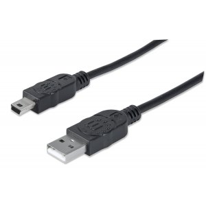 KABEL HI-SPEED USB 2.0 A - MINI-B CANON M/M 1,8M CZARNY
