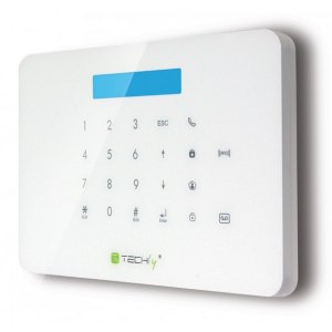 Zestaw alarm. centrala GSM/2x czujnik/2x pilot/2x karta RFID