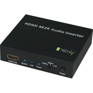 HDMI 2K4K AUDIO INSERTER HDMI/TOSLINK/AUDIO STEREO L/R