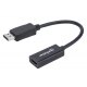KABEL ADAPTER DISPLAYPORT NA HDMI M/F 15CM FULL HD 1080P