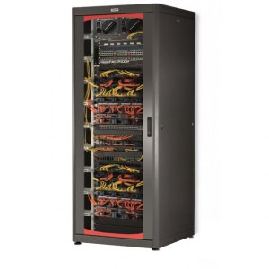 Szafa stojąca złożona 20U 600x600 rack 19  drzwi szklane