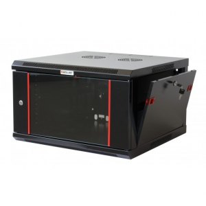 Szafka wisząca złożona 9U 600x450 rack 19 drzwi szklane