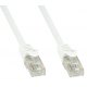 KABEL KROSOWY PATCHCORD U/UTP CAT6 2M BIAŁY 100% MIEDŹ