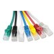 KABEL KROSOWY PATCHCORD U/UTP CAT6 2M BIAŁY 100% MIEDŹ