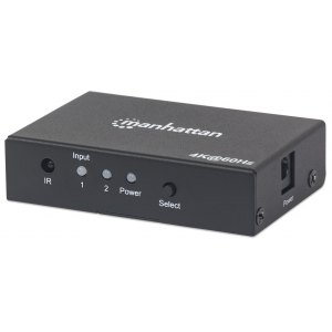 2-Portowy Przełącznik HDMI 2x1 4K*60Hz Pilot Zasilanie AC