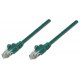 Intellinet 326001 Kabel sieciowy LAN RJ45 UTP Cat5e 20m zielony 100% miedzi