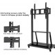 Stojak do telewizora 55-100 cali 150kg Techly 105575