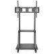 STOJAK MOBILNY TV LED/LCD/PDP 37-100 CALI 150KG Z PÓŁKĄ