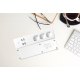 SMART LISTWA ZASILAJĄCA WI-FI 3X SCHUKO ŁADOWARKA 4X USB