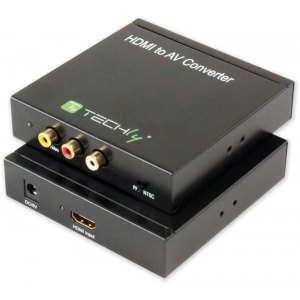 KONWERTER ADAPTER HDMI NA RCA COMPOSITE VIDEO + AUDIO L/R