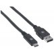 Przewód USB Typ-C / A 2m Quick Charge 60W Manhattan 354974
