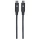 Manhattan 355223 Kabel USB-C 2m Typ-C M/M Gen2