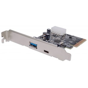 Karta Kontroler PCI-Express na USB 3.1 1x USB-C 1x USB-A