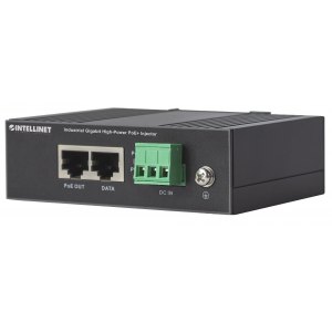 Przemysłowy zasilacz PoE+ 30W, 1x RJ45 Gigabit