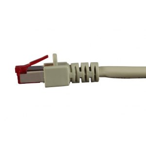 Patchcord SFTP 0,5m Cat.6 LSZH szary