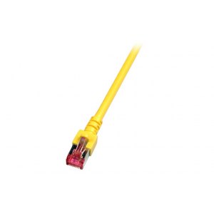 Patchcord SFTP 3m Cat.6 LSZH żółty