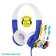 BuddyPhones Connect Blue, BP-CO-BLUE-01-K - Słuchawki dla dzieci 3+ Ograniczeniem Głośności  85dB , z Rozdzielaczem Audio BuddyJ