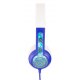 BuddyPhones Connect Blue, BP-CO-BLUE-01-K - Słuchawki dla dzieci 3+ Ograniczeniem Głośności  85dB , z Rozdzielaczem Audio BuddyJ