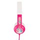 BuddyPhones Connect Pink, BP-CO-PINK-01-K - Słuchawki dla dzieci 3+ z Ograniczeniem Głośności  85dB  oraz Wtykiem BuddyJack