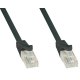 Kabel sieciowy RJ45 1m czarny UTP Kat.5e