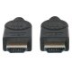 KABEL HDMI/HDMI V2.1 M/M CZARNY 2M 3D 8K HDR EARC ETHERNET