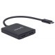 ADAPTER SPLITTER USB-C NA 2X HDMI 4K Z MST HUB