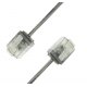 SUPER CIENKI PATCH CORD CAT6 U/UTP 2M SZARY 100% MIEDZI