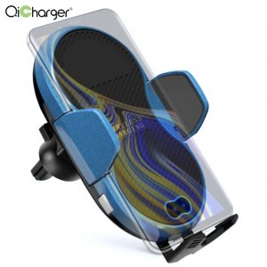 UCHWYT DO SMARTPHONA Z ŁADOWARKĄ BEZPRZEWODOWĄ QI