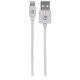 Manhattan 3937444 Kabel USB-A 2.0 - Apple Lightning 8-Pin MFi 1m Biały