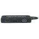 Manhattan 152600 Adapter AV USB-C na HDMI/DP/DVI/VGA 4K60Hz