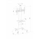 Techly ICA-TR23, 102628 - Stojak Mobilny TV LED/LCD/PDP 32-70 Cali 40kg Regulowany