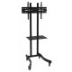 Techly ICA-TR23, 102628 - Stojak Mobilny TV LED/LCD/PDP 32-70 Cali 40kg Regulowany