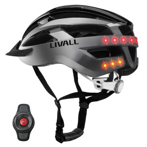 LIVALL MT1 Inteligentny Kask Rowerowy BT LED/SOS Czarny L