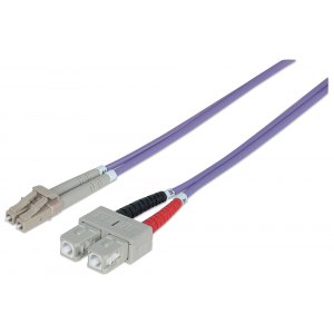 Patchcord światłowodowy OM4 50/125 MM SC-LC Duplex 1m