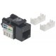 Intellinet 210416 - Moduł Keystone RJ45 U/UTP Cat5e Punch-Down Czarny