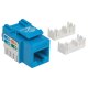 Intellinet 210546 - Gniazdo Keystone RJ45 U/UTP Cat5e Punch-Down Niebieski