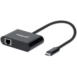 Karta Sieciowa Adapter USB-C na RJ45 Gigabit + USB-C PD