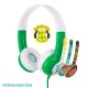 BuddyPhones Connect Green - Słuchawki dla Dzieci 3+ 85dB z Mikrofonem Zielone