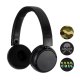 BuddyPhones POP Black, BT-BP-POP-BLACK - Bezprzewodowe Słuchawki Bluetooth BT dla Nastolatków z Ograniczeniem Głośności do 85/94