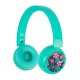 BuddyPhones POP Turquoise, BT-BP-POP-TURQ - Bezprzewodowe Słuchawki Bluetooth BT dla Nastolatków z Ograniczeniem Głośności do 85