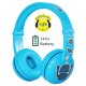 Bezpieczne dla dzieci słuchawki Bluetooth BT BuddyPhones Play Blue Glacier