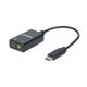 Manhattan 153317 - Karta dźwiękowa USB-C - widok lewej strony