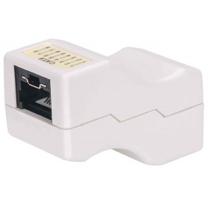 Adapter łącznik Cat6 UTP z funkcją blokady