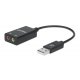 Manhattan 153324 - Karta dźwiękowa USB audio stereo