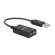 Karta dźwiękowa USB audio stereo - Manhattan 153324